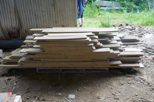 WOODEN DECKING PANELS