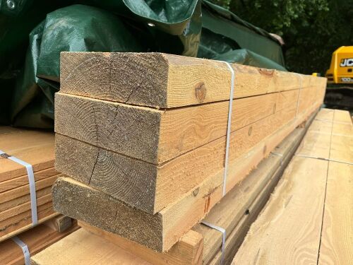 4 X 3.65M LARCH PLANKS (7)