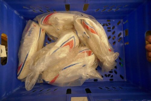 5 F-LIGHT RUGBY BALLS