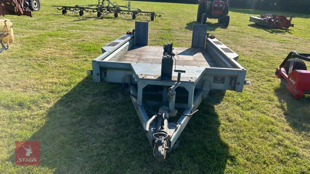 2011 IFOR WILLIAMS GX106 PLANT TRAILER