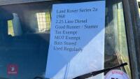 1968 SERIES 2A LAND ROVER - 4