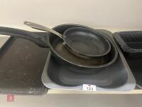 ASSORTED BAKING TRAYS & FRYING PANS - 5