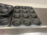 4 CAKE TINS - 4