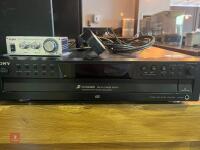 SONY 5 CD EX-CHANGE SYSTEM - 5