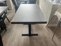 WOOD EFFECT DINING TABLE - 3