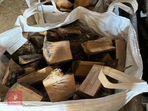 DUMPY BAG OF WELL SEASONED LOGS