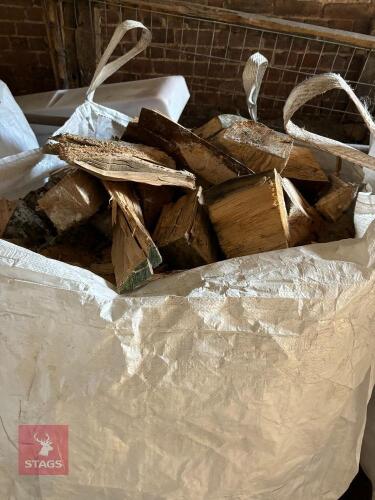 DUMPY BAG OF WELL SEASONED LOGS