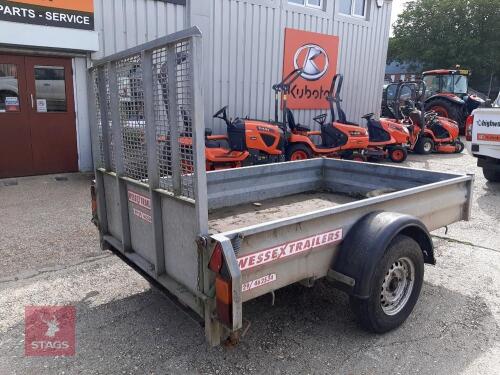 2002 WESSEX 8' X 5' SINGLE AXLE TRAILER