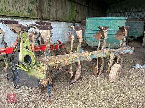 RANSOMES 4 FURROW TURNOVER PLOUGH