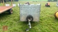2.3M X 1.3M GALVANISED TRAILER - 2