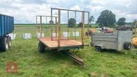 SINGLE AXLE TIPPING FLATBED BALE TRAILER - 3
