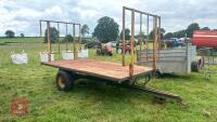 SINGLE AXLE TIPPING FLATBED BALE TRAILER - 4