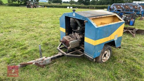 TRAILED PRESSURE WASHER UNIT S/R