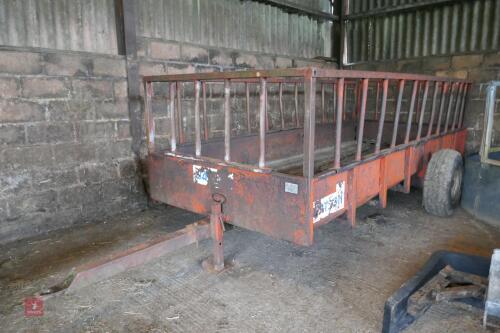 WATSON SINGLE AXLE FEED TRAILER