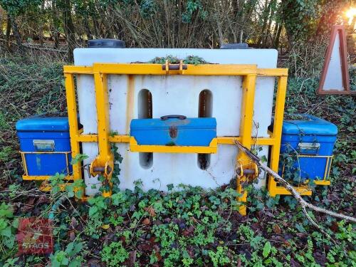 USED FRONT WATER TANK & TOOLBOXES