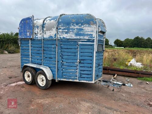 RICE TWIN AXLE HORSEBOX