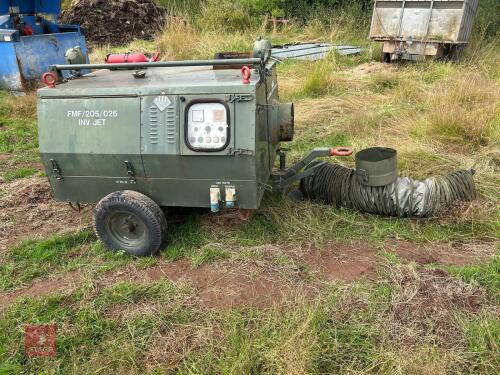 EX MOD TRAILED GENERATOR/HEATER