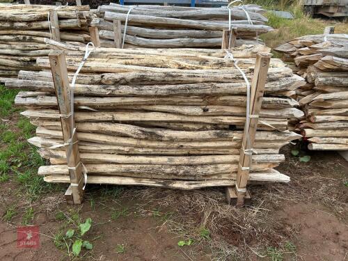 PACK OF RUBINIA 6' FENCING STAKES (3)