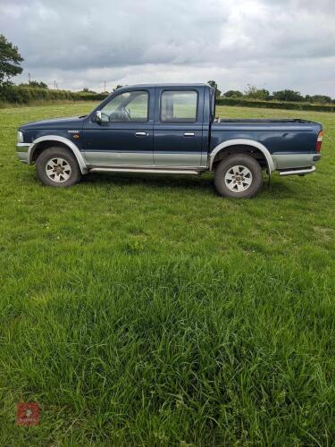 2003 FORD RANGER 4X4 TURBO TRUCK (S/R)