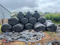 15 ROUND BALES OF 2023 SILAGE (BIDS PER BALE)