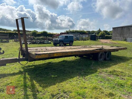26' X 8' TWIN AXLE BALE TRAILER