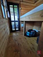 10.2M X 2.7M WOODEN CABIN - 10