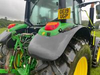 2019 JOHN DEERE 6155M 4WD TRACTOR - 40