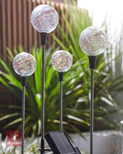4 X SOLAR LIGHTS