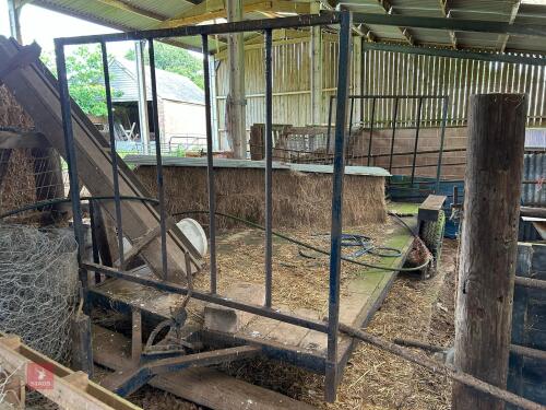 16' X 6' SINGLE AXLE BALE TRAILER