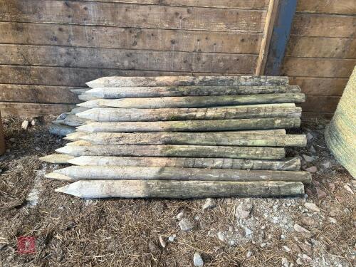 35 5'6'' FENCING STAKES