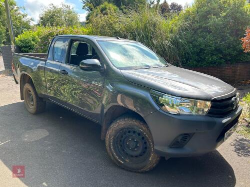 2019 TOYOTA HILUX 4X4 PICK UP