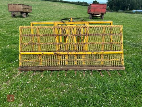 8' HYDRAULIC PUSH OFF BUCKRAKE