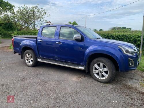 2018 ISUZU D MAX UTAH PICK UP