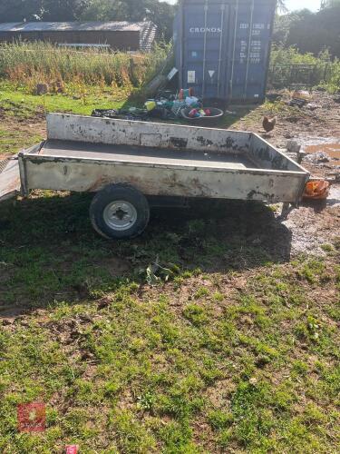 SINGLE AXLE CAR TRAILER