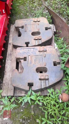 10 NEW HOLLAND FRONT WEIGHTS