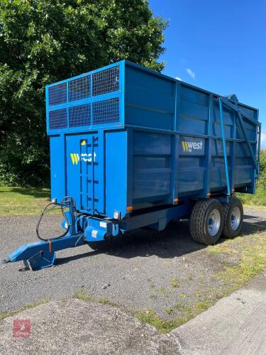2018 WEST 10T SILAGE TRAILER