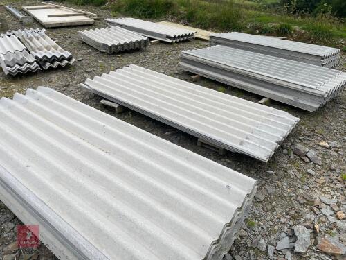 LARGE QTY OF FIBRE CEMENT ROOF SHEETS