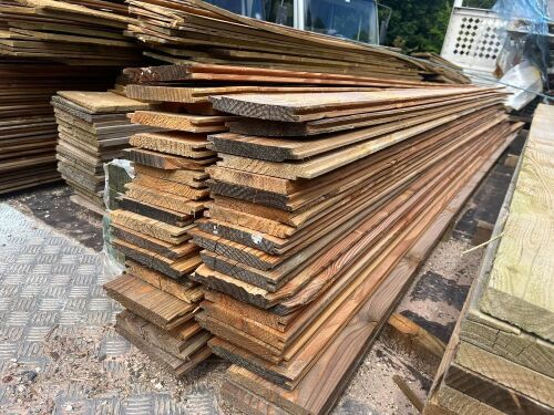 40 X CEDAR TONGUE & GROOVE CLADDING