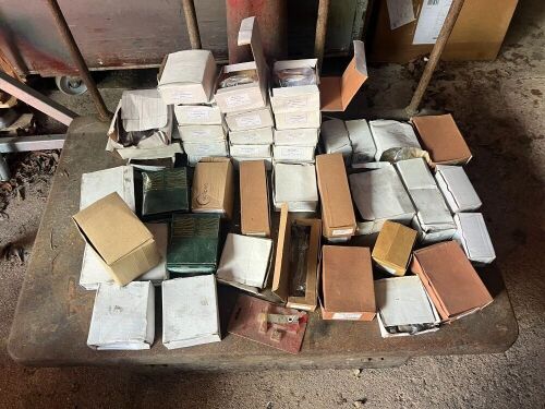 LARGE QTY OF BRASS HANDLES/LATCHES
