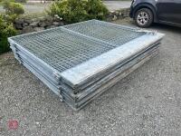 12 SECTION GALVANISED TURN OUT PEN - 6