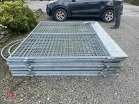 12 SECTION GALVANISED TURN OUT PEN - 7