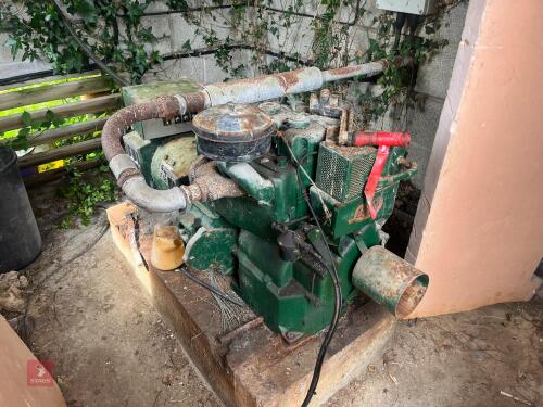 LISTER 7KVA SINGLE PHASE GENERATOR
