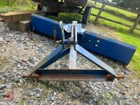 6' 3 POINT LINKAGE GRADER - 6