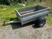 1.6M X 1M GALVANISED ATV TRAILER