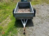1.6M X 1M GALVANISED ATV TRAILER - 2
