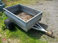 1.6M X 1M GALVANISED ATV TRAILER - 3