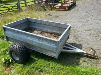 1.6M X 1M GALVANISED ATV TRAILER - 4