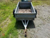 1.6M X 1M GALVANISED ATV TRAILER - 5