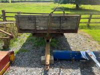 WHEATLEY 9'10'' SINGLE AXLE BALE TRAILER - 2