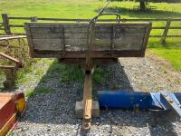 WHEATLEY 9'10'' SINGLE AXLE BALE TRAILER - 4